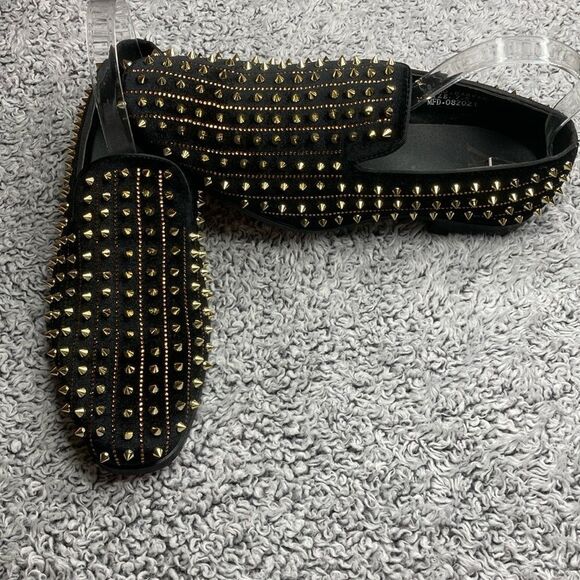 After Midnight Other - AM Exclusive 7.5 |AM Harvie Exclusive Smoker Velvet W/Spikes Slip On